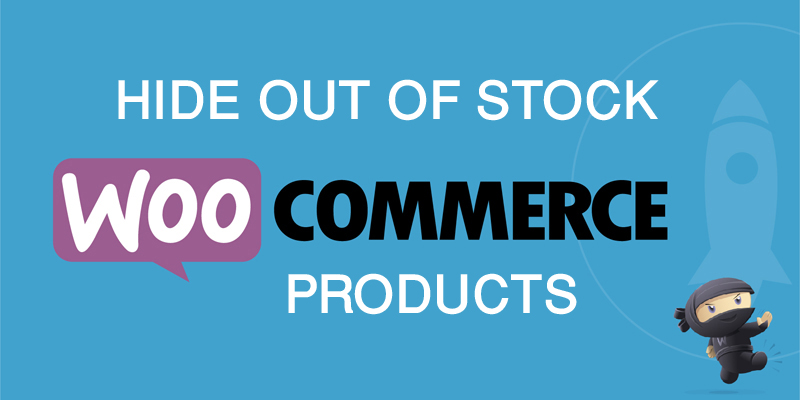 Hide out stock of products in woocommerce